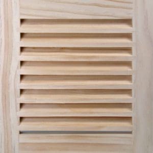 Front Perspective view of 10x10 Wood Return Air Grille