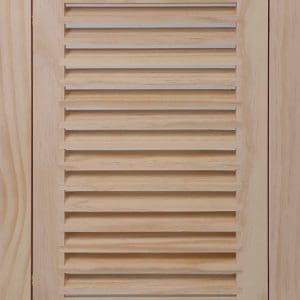 A picture of a 10×12 wood return air filter grille.