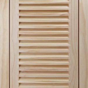 Front Perspective view of 10x30 Wood Return Air Filter Grille.