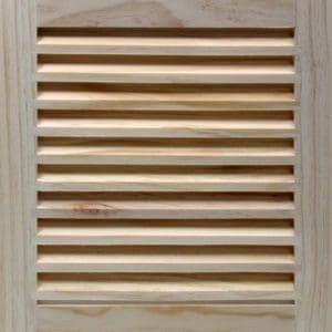 Front Perspective view of 12x12 Wood Return Air Grille
