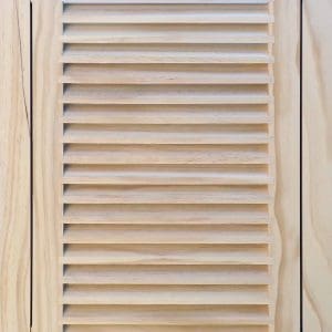 12x18 Wood Return Air Filter Grille