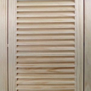Front Perspective view of 12x36 Wood Return Air Filter Grille.