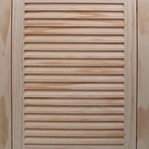 Front Perspective view of 14x20 Wood Return Air Filter Grille.