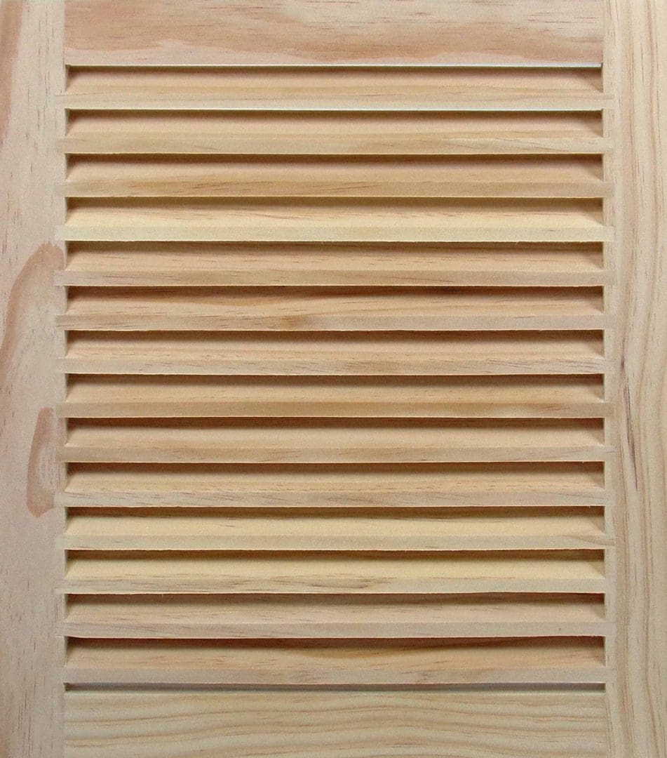 Front Perspective view of 14x16 Wood Return Air Grille Panel