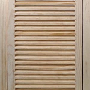 Front Perspective view of 14x20 Wood Return Air Filter Grille.