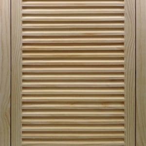 Front Perspective Representation of 15x30 Wood Return Air Filter Grille.