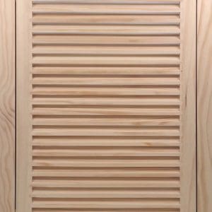 Front Perspective view of 16x24 Wood Return Air Filter Grille.