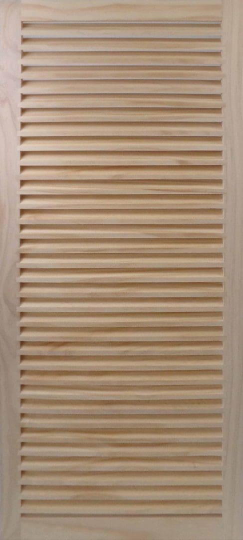 Front Perspective view of 16x32 Wood Return Air Grille.