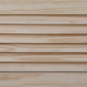 Front Perspective view of 18x08 Wood Return Air Grille.