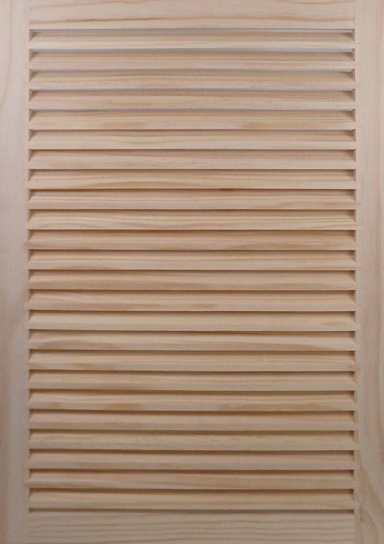 Front Perspective view of 18x26 Wood Return Air Grille.