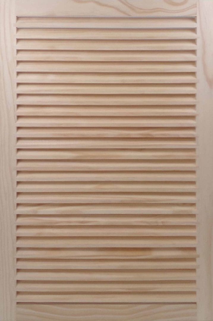 Front Perspective view of 18x28 Wood Return Air Grille.