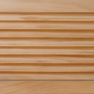 Front Perspective view of 20x10 Wood Return Air Grille.
