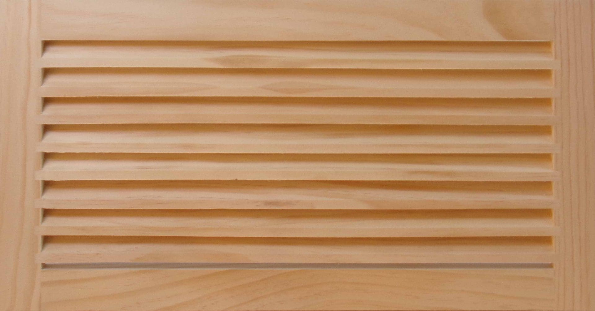 Front Perspective view of 20x10 Wood Return Air Grille.