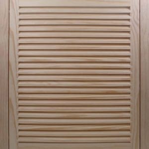 Front Perspective view of 20x24 Wood Return Air Filter Grille.