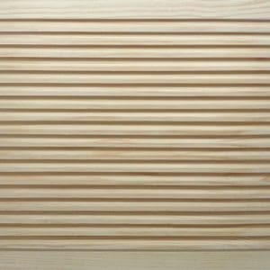 Front Perspective view of 25x20 Wood Return Air Grille.