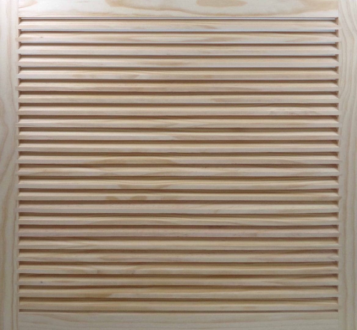 Front Perspective view of 26x26 Wood Return Air Grille.