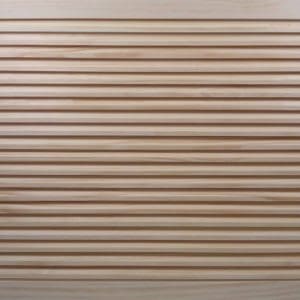 Front Perspective Representation of 30x22 Wood Return Air Grille.