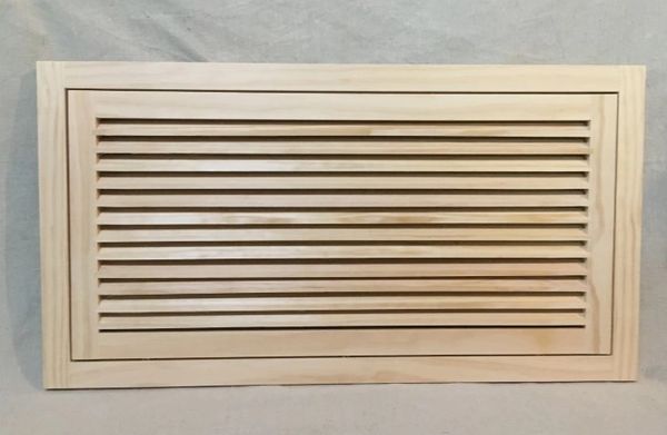A wooden slat wall with many lines on it