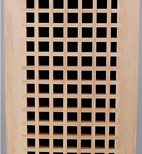 Front Perspective of the 08x26 Wood Return Egg Crate Grille
