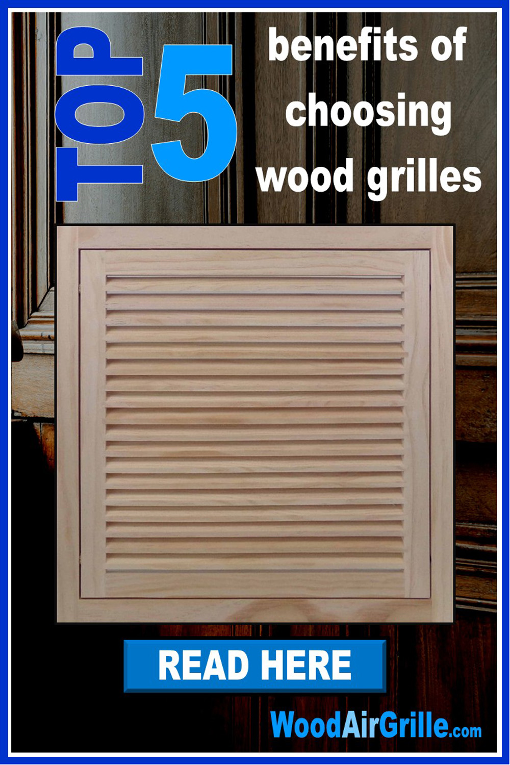 5 reasons to choose WoodAirGrille